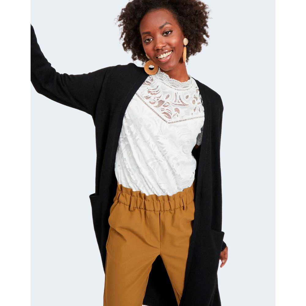 Cardigan en viscose noir Vila Clothes