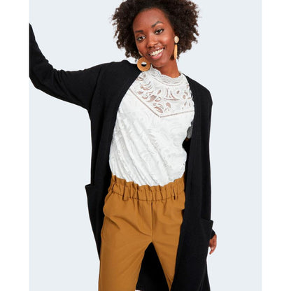 Cardigan en viscose noir Vila Clothes