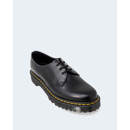 Dr. Martens Black Leather Oxfords And Derby