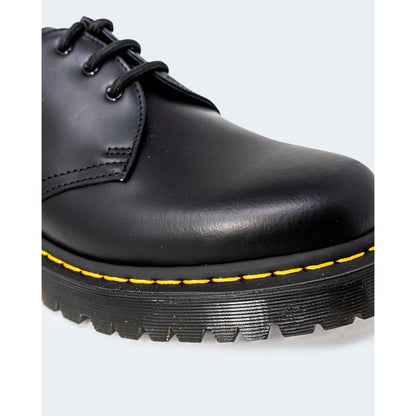 Dr. Martens Black Leather Oxfords And Derby