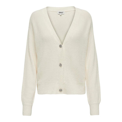 Cardigan en nylon crème uniquement
