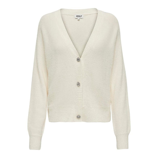 Cardigan en nylon crème uniquement