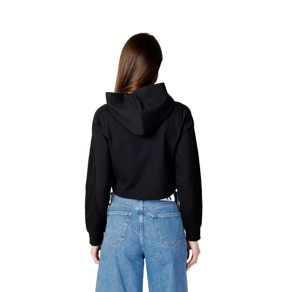 Calvin Klein Jeans Black Viscose Long Sleeve by Calvin Klein Jeans