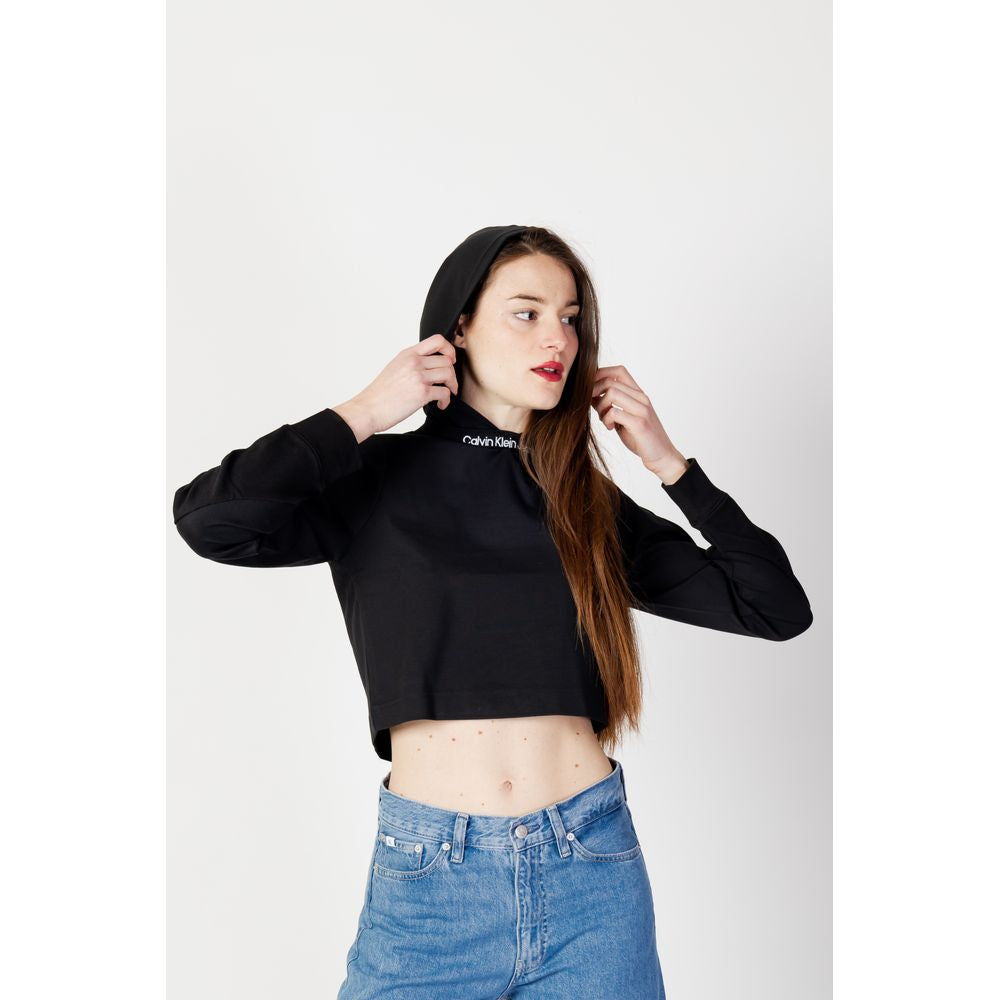 Calvin Klein Jeans Black Viscose Long Sleeve by Calvin Klein Jeans