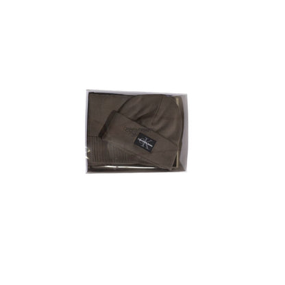 Écharpe en coton marron Calvin Klein Jeans