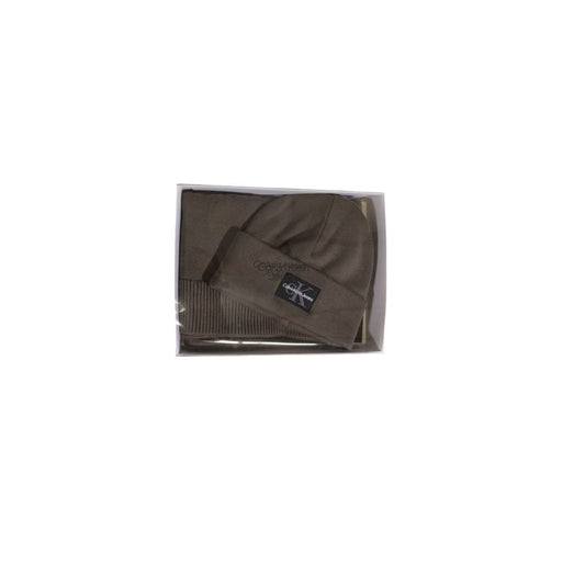 Écharpe en coton marron Calvin Klein Jeans