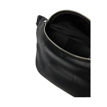 Sac ceinture en polyéthylène noir Calvin Klein Jeans