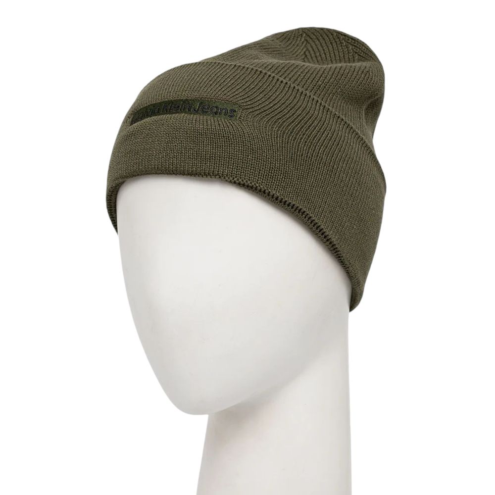 Casquette et chapeau en coton vert Calvin Klein Jeans