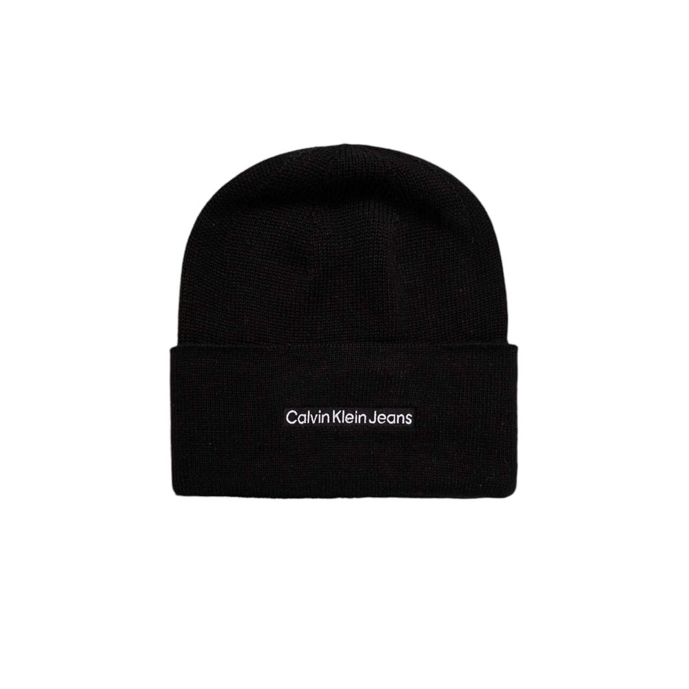 Casquette et chapeau en coton noir Calvin Klein Jeans
