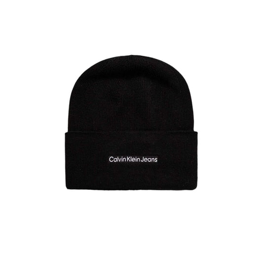 Casquette et chapeau en coton noir Calvin Klein Jeans