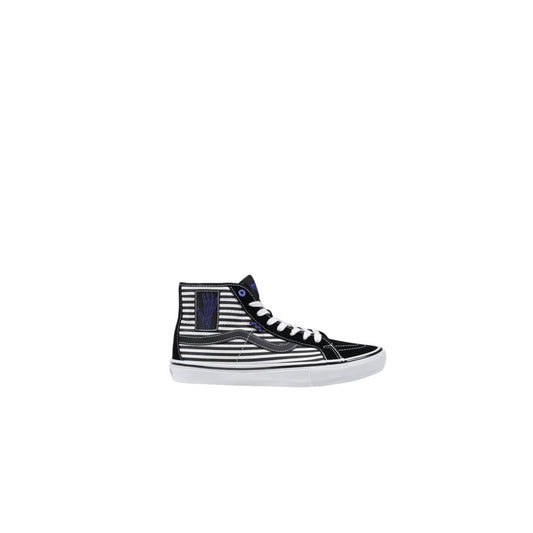 Vans Black And White Leather Sneaker by Vans