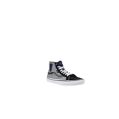 Vans Black And White Leather Sneaker by Vans