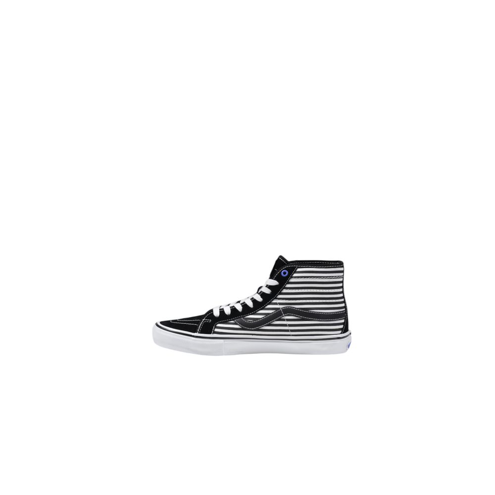 Vans Black And White Leather Sneaker by Vans