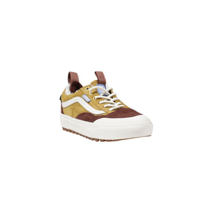 Vans Beige Leather Sneaker by Vans