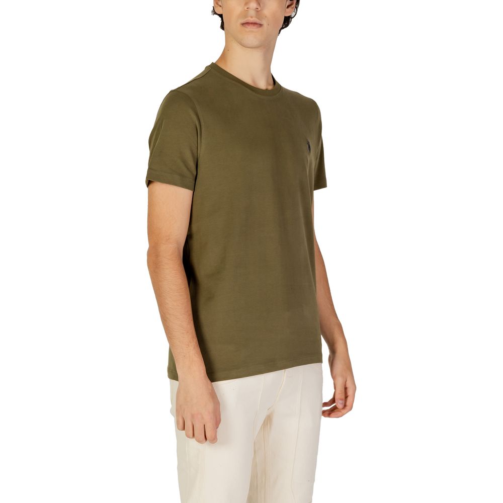 U.S. POLO ASSN. Green Cotton T-Shirt by U.S. POLO ASSN.
