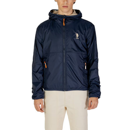 U.S. POLO ASSN. Blue Polyamide Jackets & Coat by U.S. POLO ASSN.
