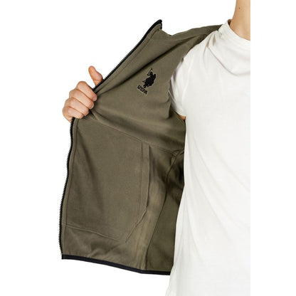 U.S. POLO ASSN. Gray Polyamide Jackets & Coat by U.S. POLO ASSN.