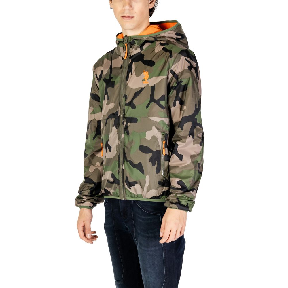 Vestes et manteaux en polyamide vert US POLO ASSN.
