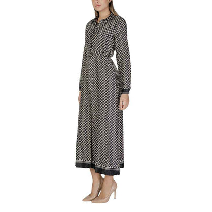 Only Black Recycled Polyester Long
