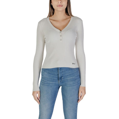 Guess Cream Viscose Sportswear by Guess