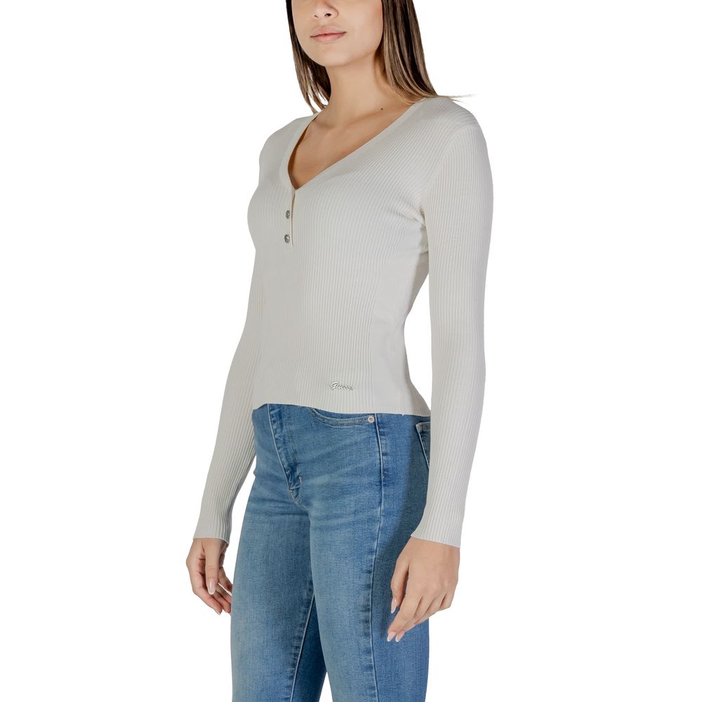 Guess Cream Viscose Sportswear by Guess
