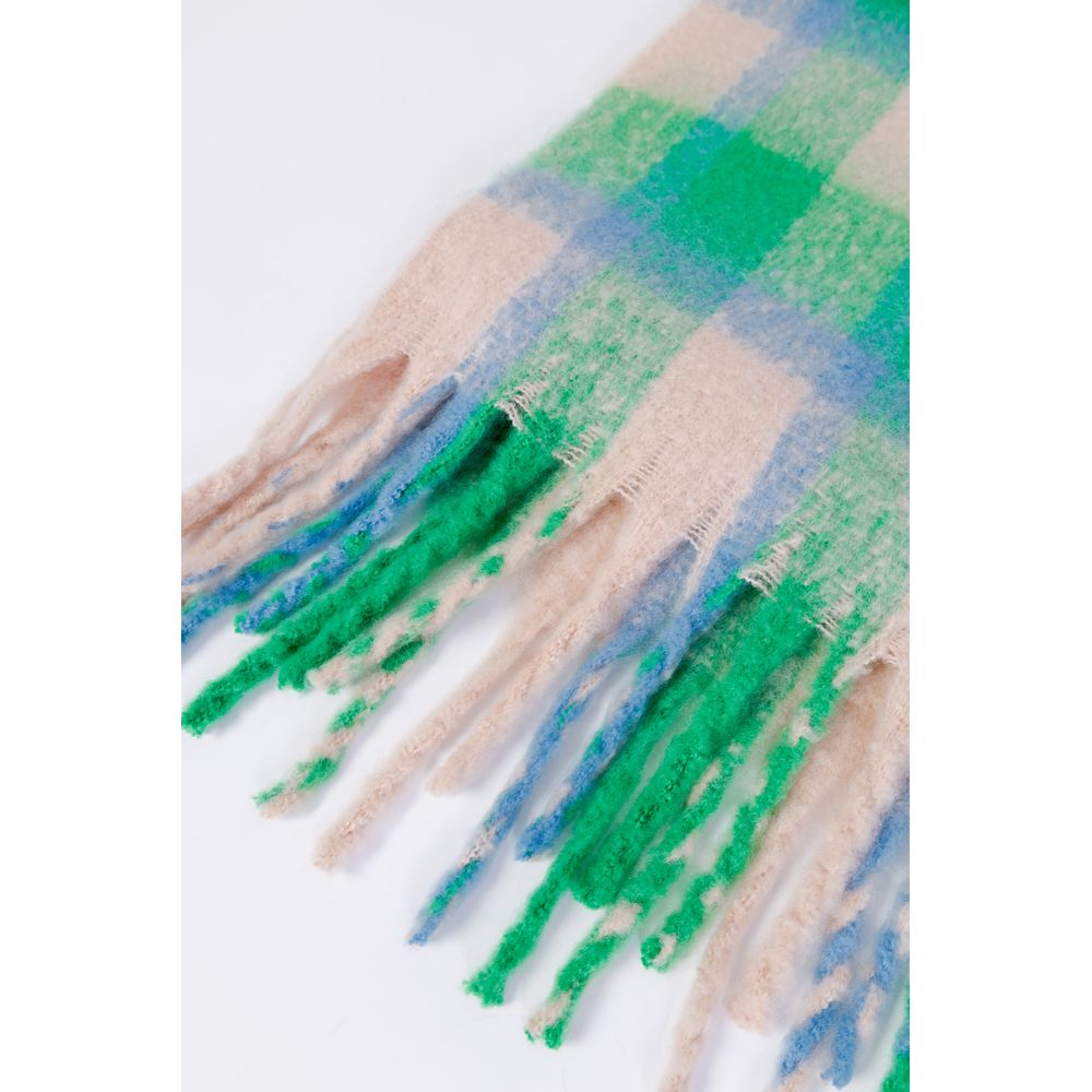 Only Green Polyester Scarf by Only