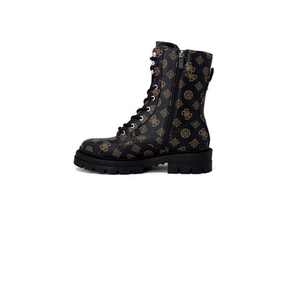 Guess Brown Artificial Leather Boot by Guess