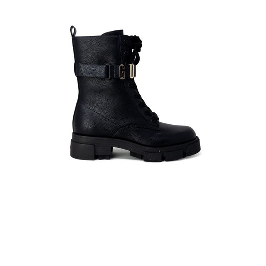 Guess Black Artificial Leather Boot by Guess