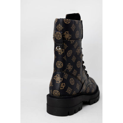 Guess Brown Artificial Leather Boot by Guess