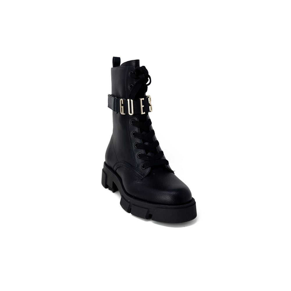 Guess Black Artificial Leather Boot by Guess