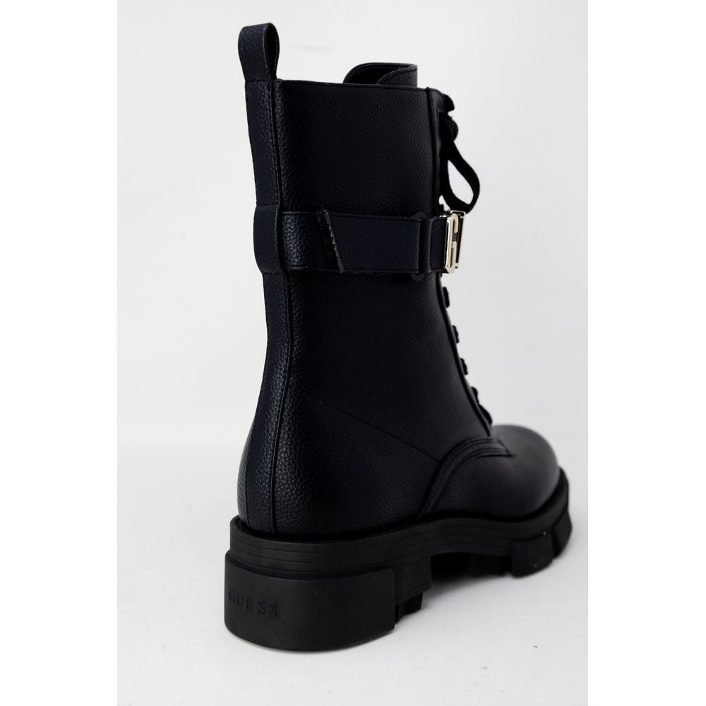 Guess Black Artificial Leather Boot by Guess