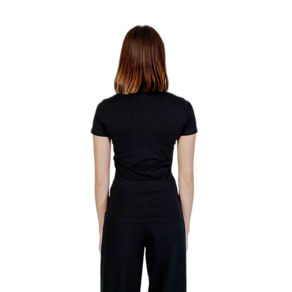 Guess Black Cotton T-Shirt