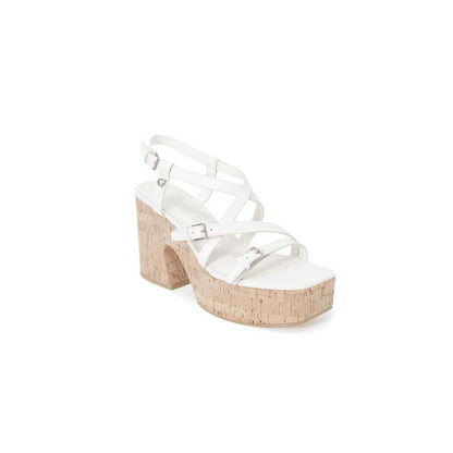Guess Beige Leather High Heel by Guess
