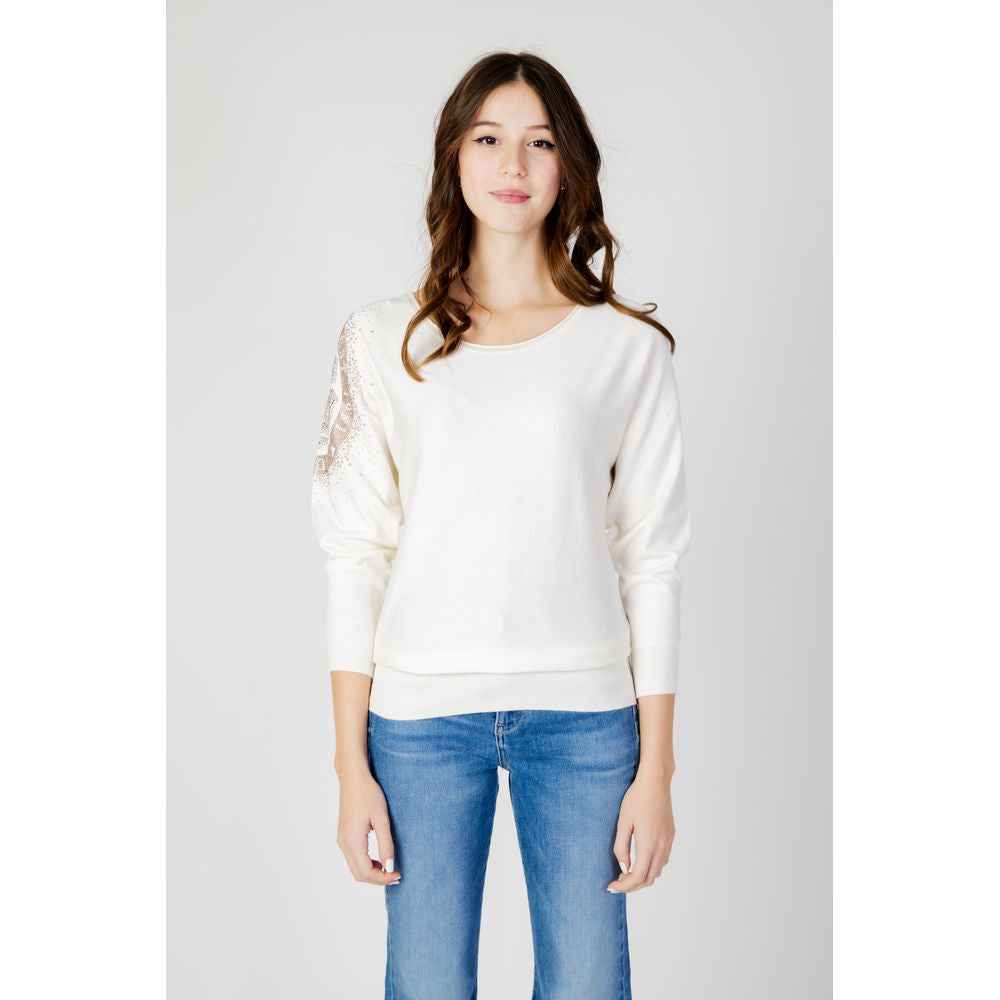 Guess White Viscose Sportswear by Guess