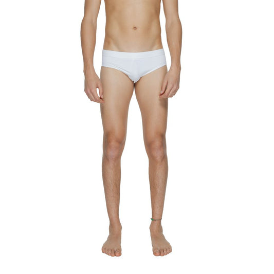 Maillot de bain Calvin Klein en polyamide blanc