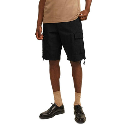 Short en coton noir Jack Jones