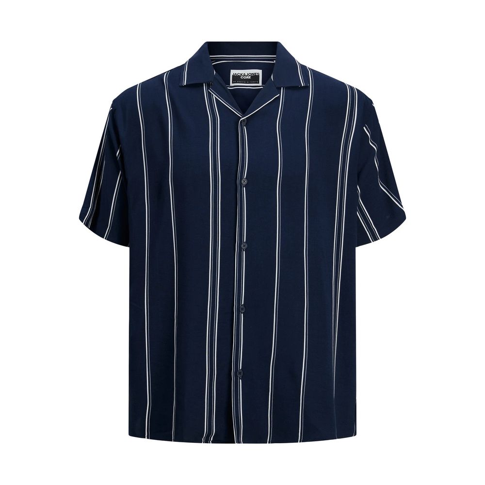 Jack Jones Blue Viscose Shortsleeve by Jack Jones