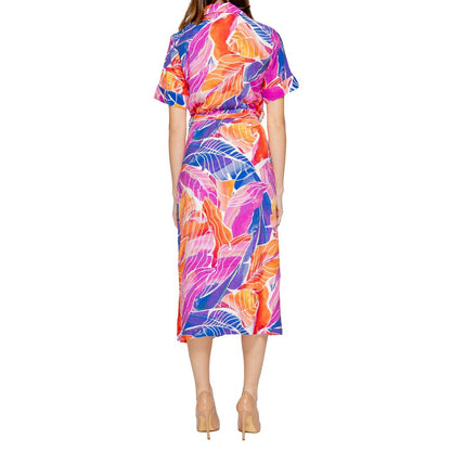 Robe en viscose multicolore Vila Clothes