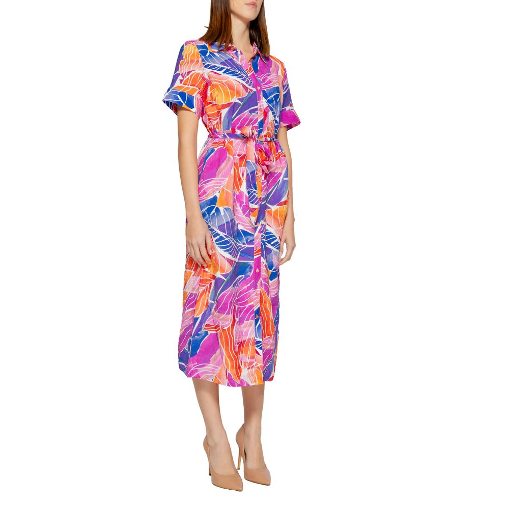 Robe en viscose multicolore Vila Clothes