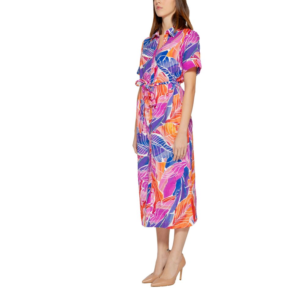 Robe en viscose multicolore Vila Clothes
