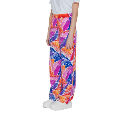 Vila Clothes Multicolor Viscose Pant by Vila Clothes