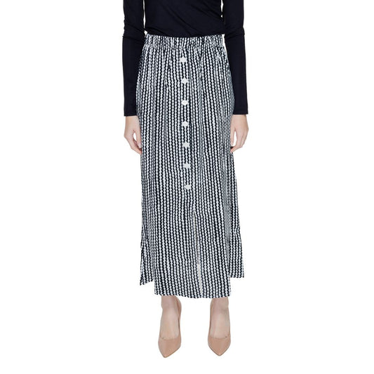 Jupe en viscose noire Only
