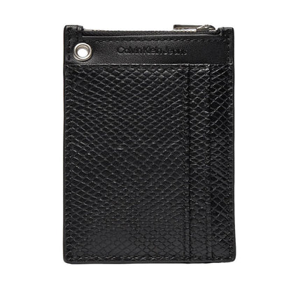 Calvin Klein Jeans Black Polyethylene Cardholder by Calvin Klein Jeans