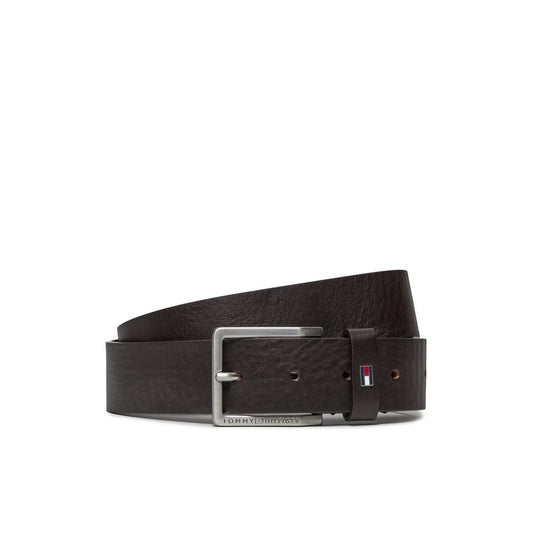 Ceinture en cuir marron Tommy Hilfiger