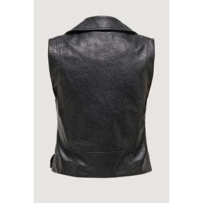 Vestes et manteaux en polyester noir uniquement