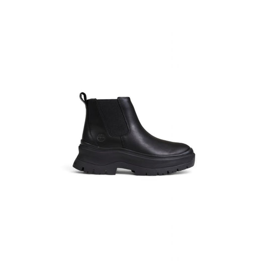 Timberland Black Leather Ankle by Timberland
