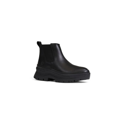 Timberland Black Leather Ankle by Timberland