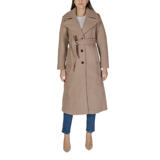 Vestes et manteaux en polyester beige Vila Clothes