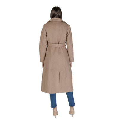 Vestes et manteaux en polyester beige Vila Clothes