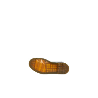 Dr. Martens White Leather Boot by Dr. Martens